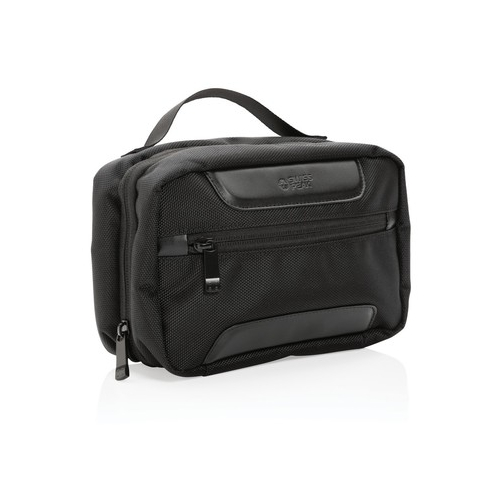 Kosmetyczka Swiss Peak Voyager AWARE™ RPET czarny