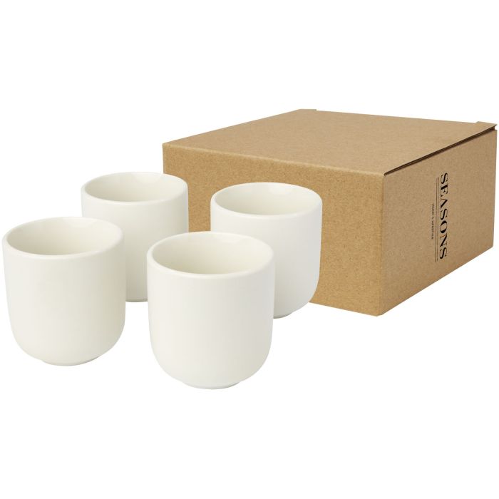 Male 4 sztuki, filiżanka do espresso o pojemności 90 ml 