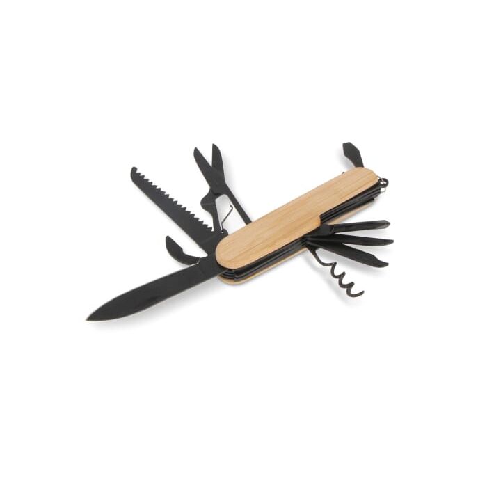 Multi-tool bamboo 9 funkcji, czarny