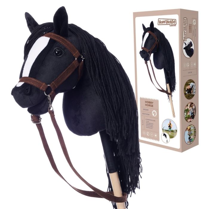 THH HOPPIHORSE Hobby Horse A3 Black