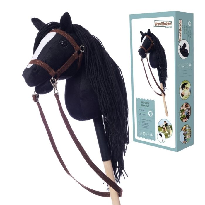 THH HOPPIHORSE Hobby Horse A4 Black