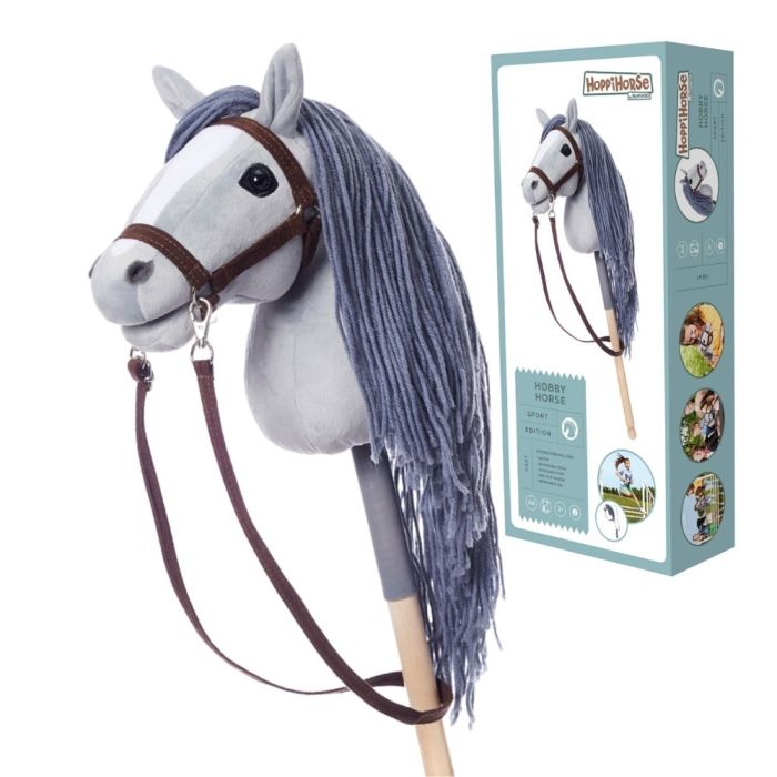 THH HOPPIHORSE Hobby Horse A4 Gray