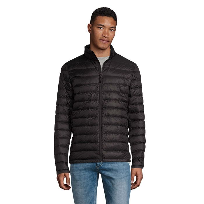 WILSON MEN - WILSON JACKET Męskie 380T, Czarny / Czarny Opal