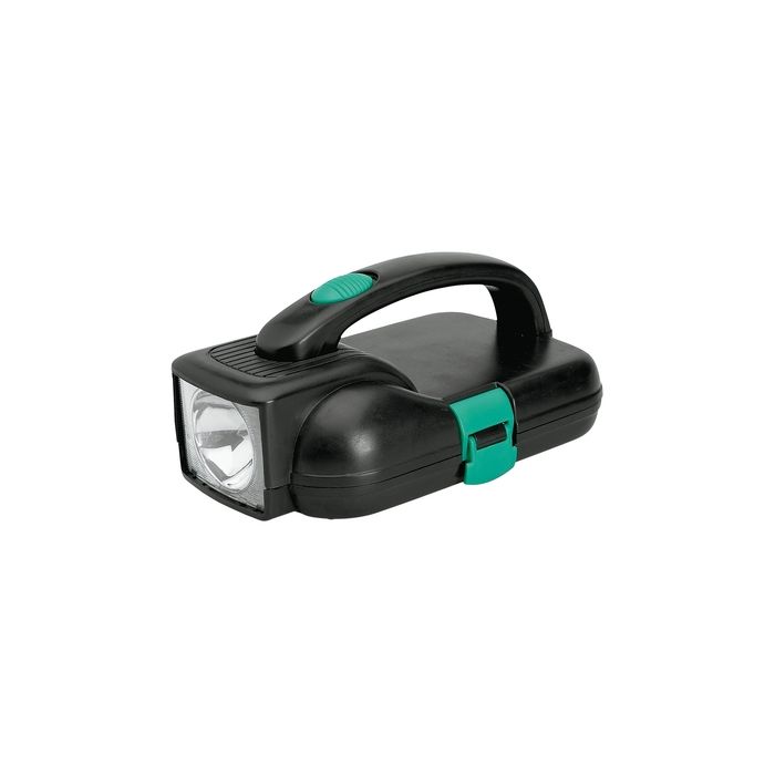 Zestaw narzędzi "latarka", 1 LED, 24 el. czarny