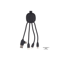 4000 | Xoopar Iné Smart Charging cable with NFC, czarny