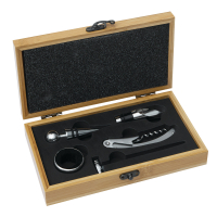 BAMBOO PLEASURE - Zestaw do wina BAMBOOO PLEASURE