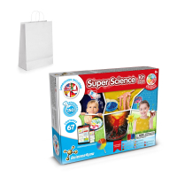 6 in 1 Super Science Kit II. Gra edukacyjna dostarczany z papierową torebką prezentową (100 g/m²)