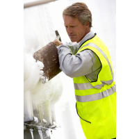 6702 KAMIZELKA HV  EN 471 KLASA 3, NA ZAMEK