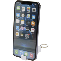 Aggia stojak na telefon z bambusa z zabawką sensoryczną z tworzyw sztucznych pochodzących z recyklingu