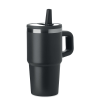 ALAND - Kubek dwuścienny 500 ml, Czarny