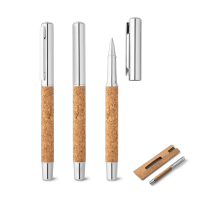 ANDREW. Rolka z korpusem ze stali nierdzewnej (90% rSS) i korkiem z klipsem