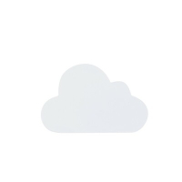 Antystres "chmurka" biały