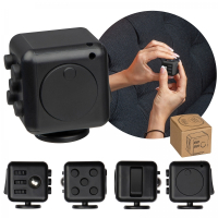 Antystres fidget cube, czarny