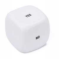 Antystres "kostka decyzyjna" biały