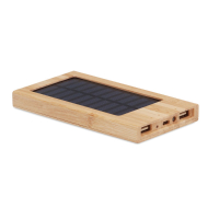 ARENA SOLAR - Solarny powerbank 4000 mAh, Drewna