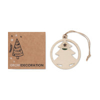 ARSEED - Zawieszka z nasionami świerka, Drewna