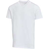Balfour organiczna koszulka unisex z krótkim rękawem i dekoltem w serek, wykonana z materiału o gramaturze 200 g/m², z certyf