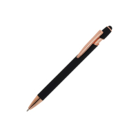 Ballpen Paris Deluxe Metal Rubberised, czarny
