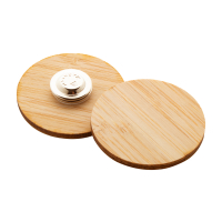 bambusowa przypinka/pins