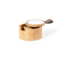 Bambusowe pudełko na biżuterię, szkatułka jasnobrązowy