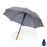 Bambusowy parasol automatyczny 23" Impact AWARE™ rPET szary