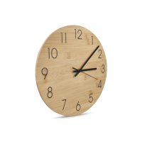 Bambusowy zegar ścienny