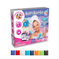 Bath Bombs Kit IV. Gra edukacyjna dostarczany z torebką prezentową z włókniny (80 g/m²)