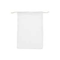 Bawełniana torba wielokrotnego użytku na żywność OEKO-TEX® 30x40cm, biały