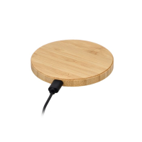 Bezprzewodowa podkładka ładująca bamboo 15W
