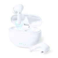 Bezprzewodowe słuchawki douszne ANC biały