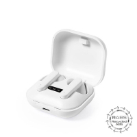 Bezprzewodowe słuchawki douszne biały