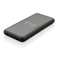 Bezprzewodowy power bank 10000 mAh z PD szary