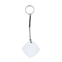 Bezprzewodowy wykrywacz kluczy, brelok biały