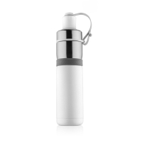 Bidon termiczny BREEZE 500 ml biały