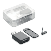 BLOCKER SET - Blocker kamery/danych/dźwięku, Czarny