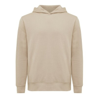 Bluza z kapturem i kieszeniami Iqoniq Yengo z bawełny z recyklingu beżowy