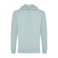 Bluza z kapturem z bawełny z recyklingu Iqoniq Jasper zielony