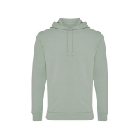 Bluza z kapturem z bawełny z recyklingu Iqoniq Jasper zielony