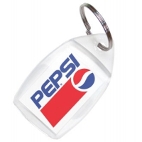 Brelok akrylowy, przeźroczysty