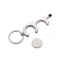 Brelok anti-touch TUS srebrny