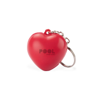 Brelok antystresowy LOVE czerwony