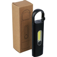 Brelok do kluczy, mini latarka czarny