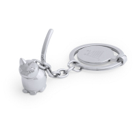 Brelok do kluczy "zwierzątko", żeton do wózka na zakupy neutralny