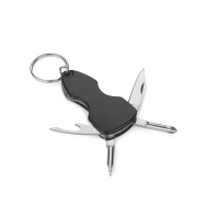 Brelok z narzędziami ATERO czarny