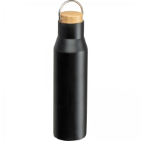 Butelka stalowa termiczna 550 ml, czarny