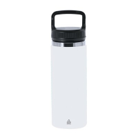 Butelka termiczna 550 ml ze stali nierdzewnej z recyklingu biały