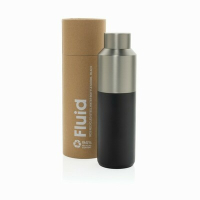 Butelka termiczna 600 ml Fluid czarny