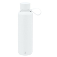 Butelka termiczna 630 ml ze stali nierdzewnej z recyklingu biały