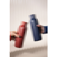 BUTELKA TERMICZNA TEKLA PUSH, NIEBIESKI