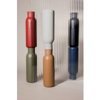 BUTELKA TERMICZNA TEKLA PUSH, ZIELONY